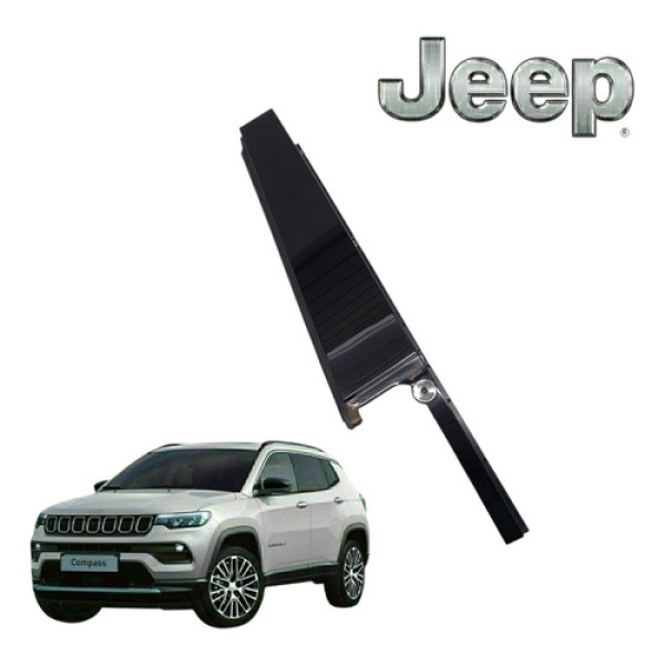Moldura Friso Porta Traseira Esquerda Jeep Compass 2020 2024
