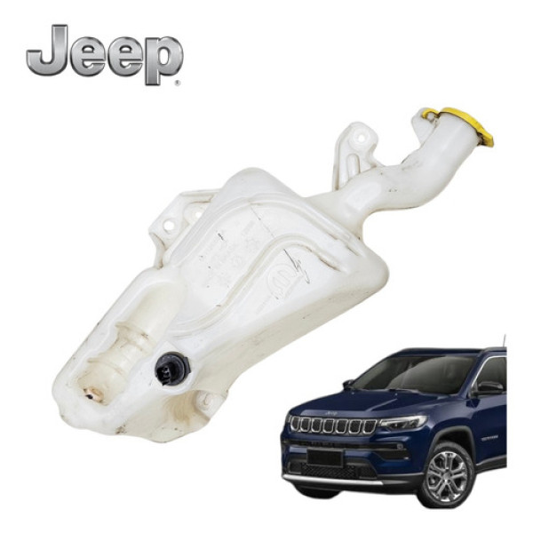 Reservatório Água Limpador Jeep Compass T270 Longitude 2022 - Branco