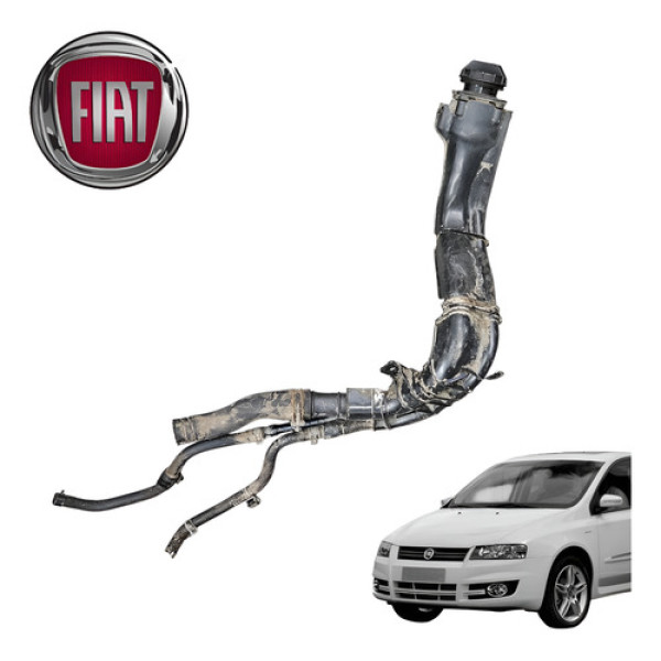 Gargalo Mangueira Tanque Combustível Fiat Stilo Connect 2005 Preto