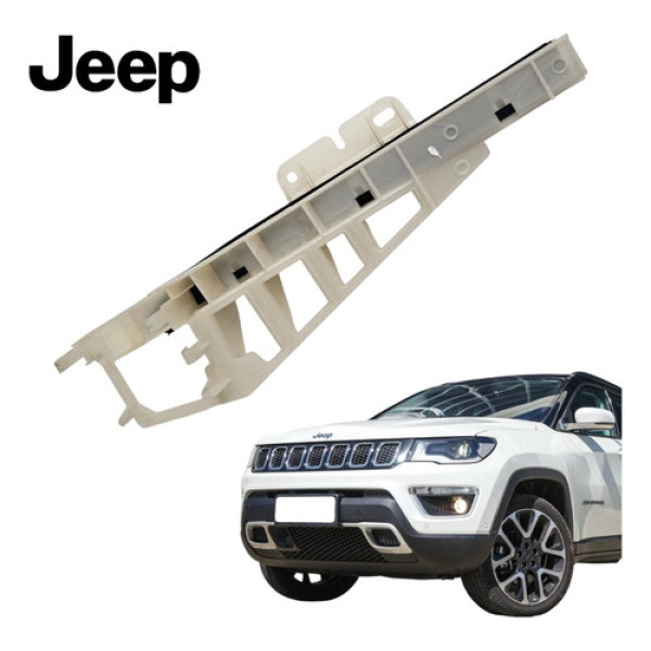 Guia Vidro Canaleta Porta Traseira Direita Compass 2017 2020 Preto