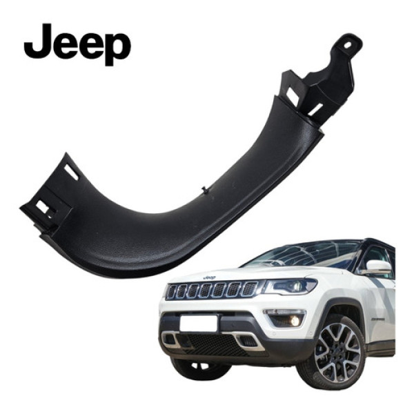 Moldura Porta Malas Traseiro Direito Jeep Compass 2016 2020 Preto