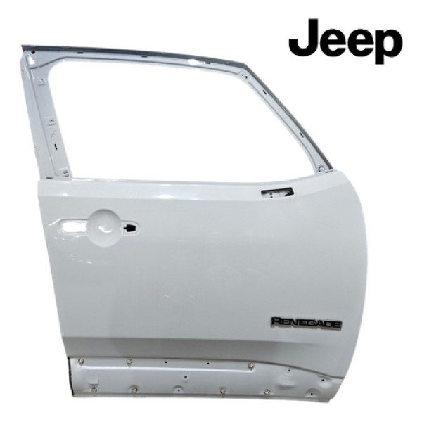 Porta Dianteira Direita Jeep Renegade 2016 A 2019 Original - Dianteira - Direita - Branca
