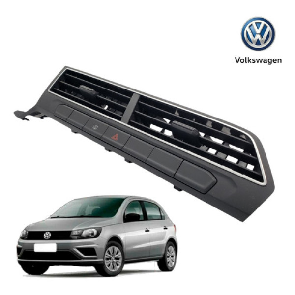 Difusor De Ar Central Completo Vw Gol Voyage G7 G8 2017 2023