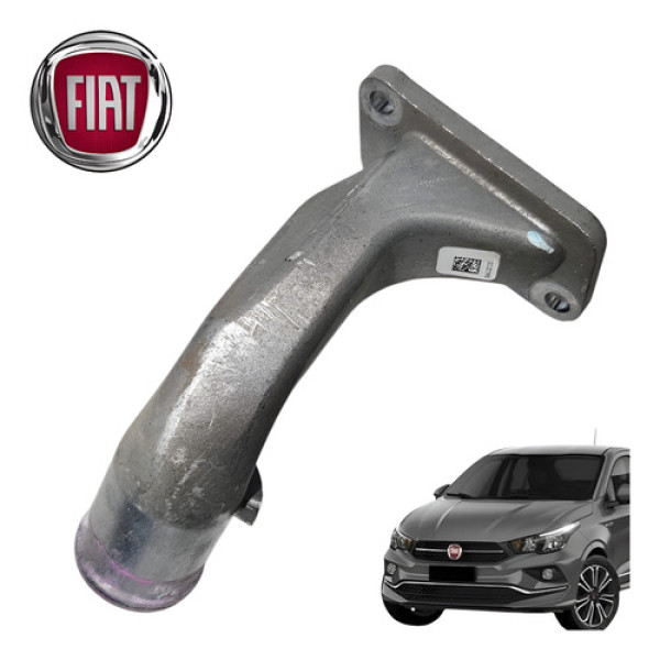 Flange Cano Mangueira Radiador Fiat Cronos 1.3 Drive 2020