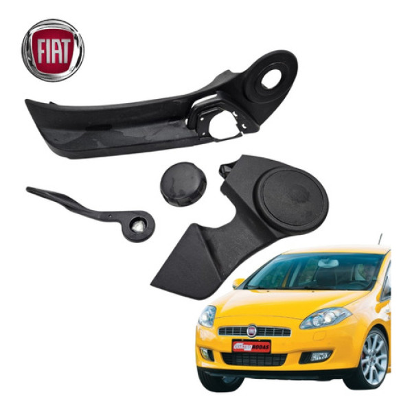 Kit Acabamento Banco Motorista Fiat Bravo Tjet 2014 A 2015 