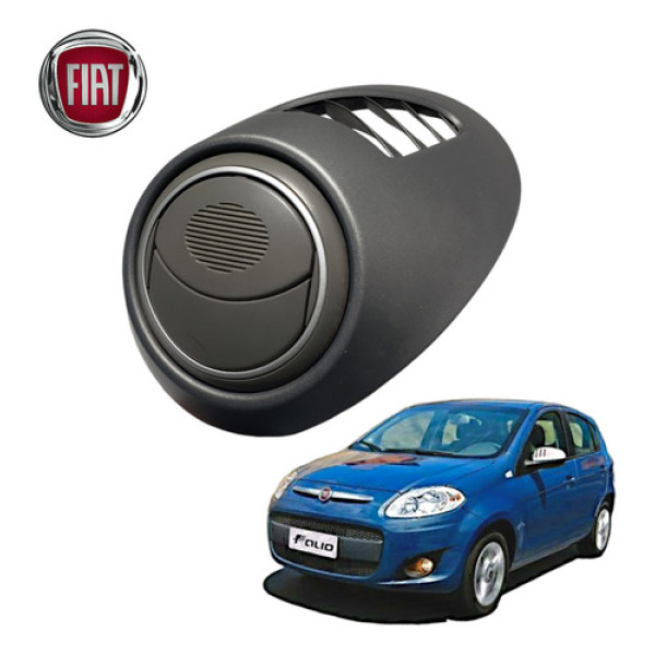 Moldura E Difusor Saida Ar Esquerdo Fiat Palio 2012 A 2014
