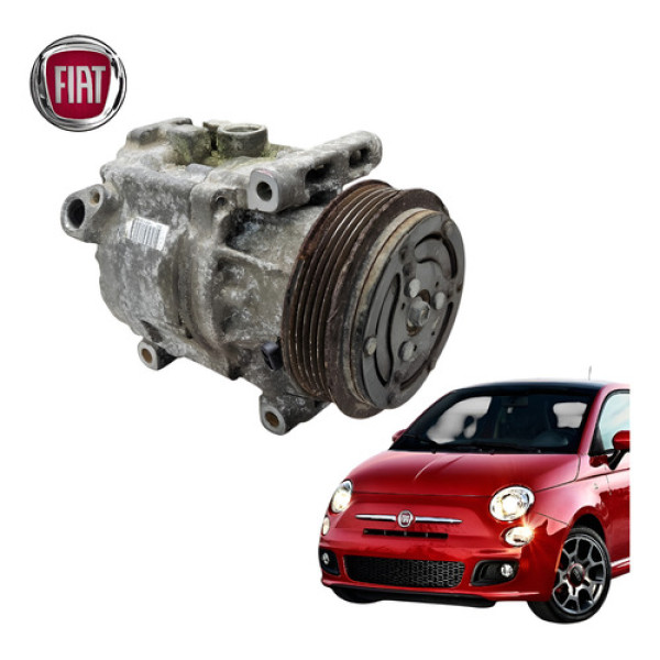 Compressor Ar Condicionado Fiat 500 1.4 Multiair 2012 A 2015