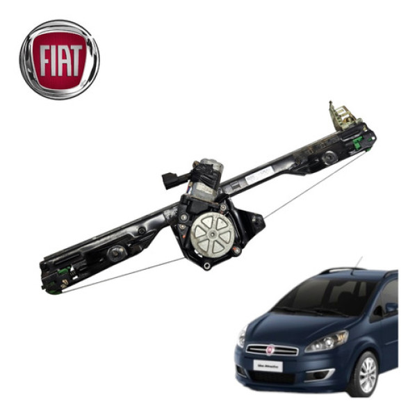 Máquina Vidro Dianteiro Direito Fiat Ideia Attractive 2012