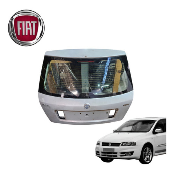 Tampa Traseira Porta Malas Fiat Stilo 1.8 Connect 2005 Origi Cinza