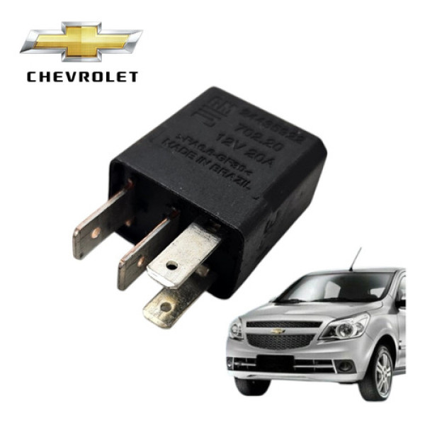 Rele Auxiliar Ar Condicionado Chevrolet Agile Ltz 2011 2013