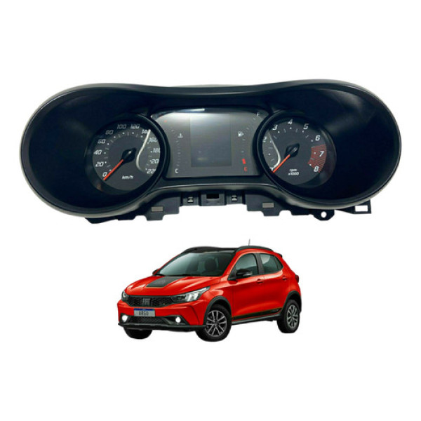 Painel Instrumento Com Moldura Fiat Argo Trekking 2020