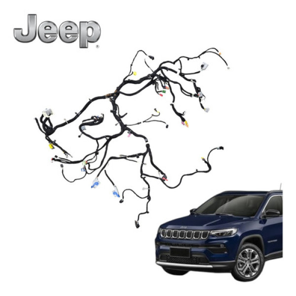 Chicote Painel Jeep Compass 1.3 T270 Longitude 2021 A 2025