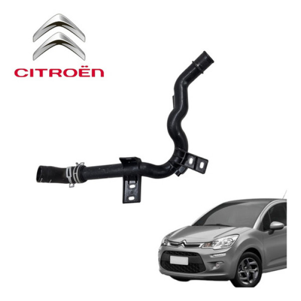 Tubo Cano Água Radiador Citroën C3 1.6 Exclusive 2012 A 2016