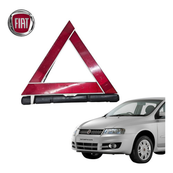 Triângulo Sinalização Fiat Stilo 2003 A 2011 Original