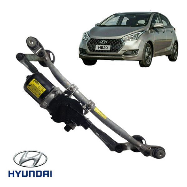 Motor Limpador Parabrisa Dianteiro Hyundai Hb20 2012 A 2019 