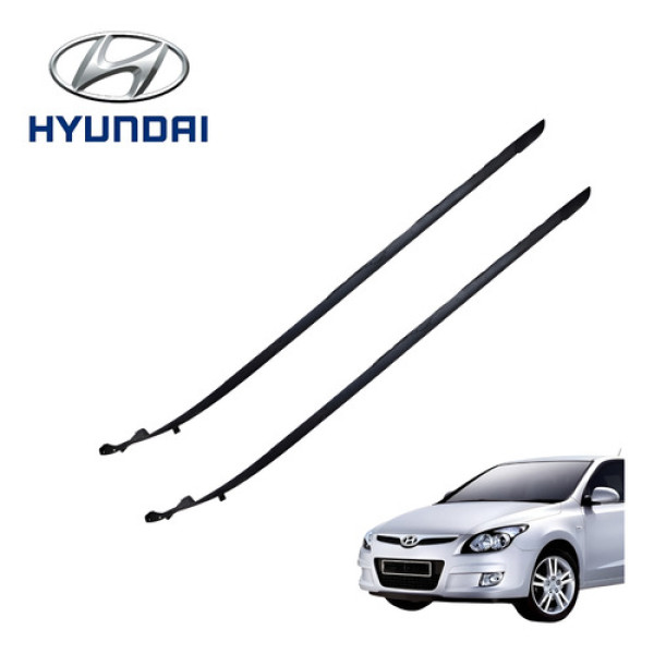 Par Friso Parabrisa Hyundai I30 2.0 Gls 2009 A 2012 Original Preto