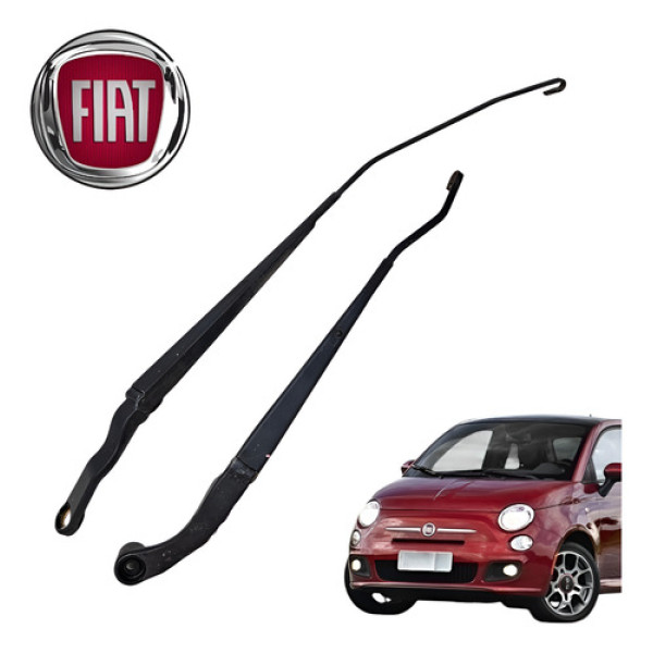 Par Braço Limpador Fiat 500 1.4 Sport Air 2012 A 2015 Origin
