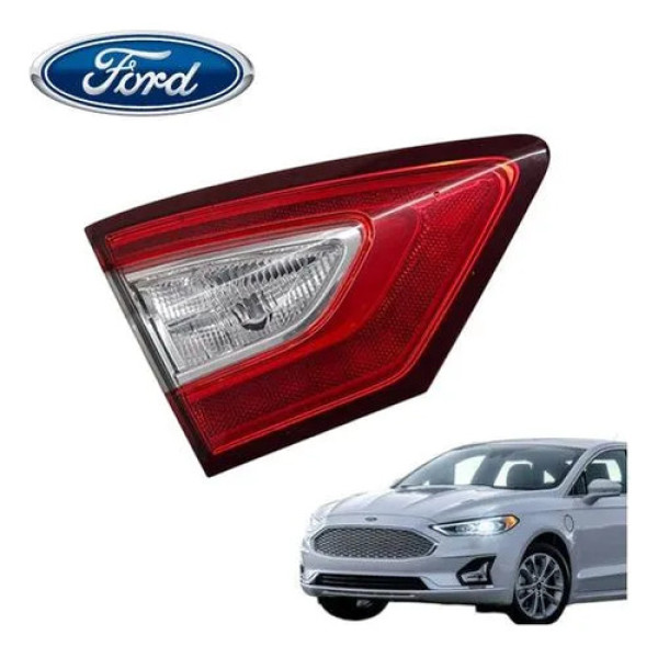 Lanterna Traseira Esquerda Tampa Ford Fusion 2013 A 2016 Esquerdo/motorista Vermelho