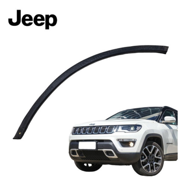 Borracha Porta Traseira Direita Compass 2016 A 2021 Original Preto