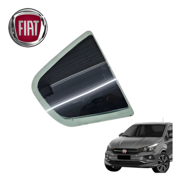 Vidro Vigia Traseiro Direito Fiat Cronos 1.3 Drive 2020 Orig