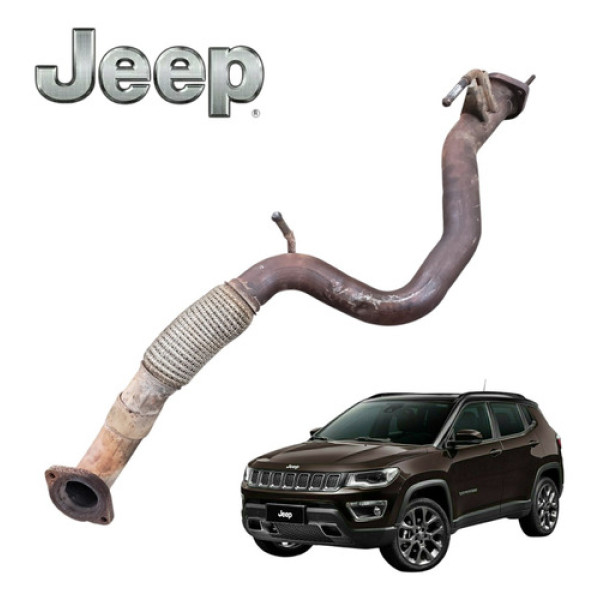 Cano Escape Flexível Jeep Compass Limited 2.0 2022 Original