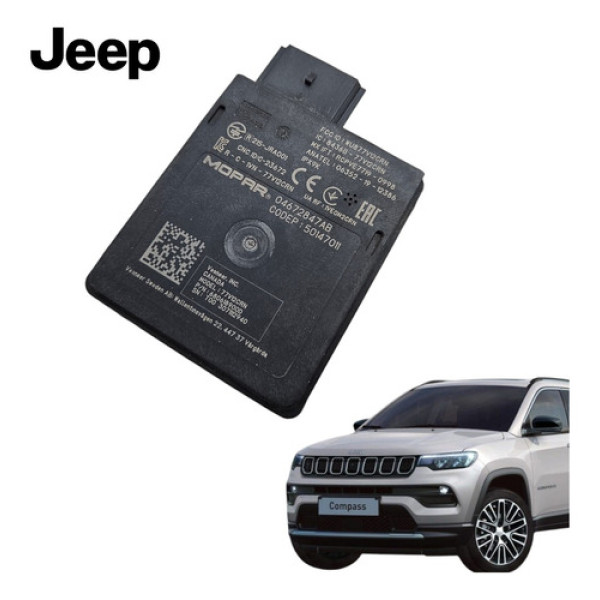 Módulo Sensor Ponto Cego Traseiro Jeep Compass 2021 A 2023 