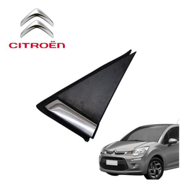 Aplique Paralama Esquerdo Citroën C3 Exclusive 2012 A 2016