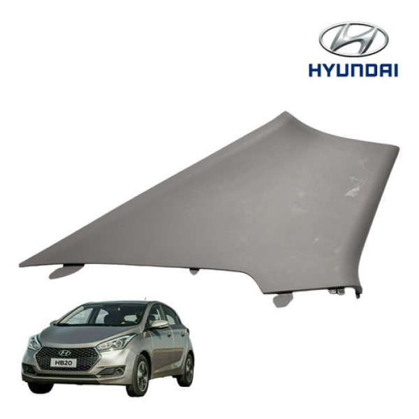 Acabamento Coluna Traseira Esquerda Hyundai Hb20 2013 A 2019