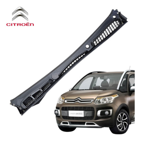 Grade Churrasqueira Parabrisa Citroën Aircross 1.6 2011 2016 Preto