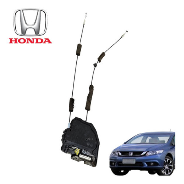 Fechadura Traseira Esquerda Honda Civic G9 Exr 2013 A 2016