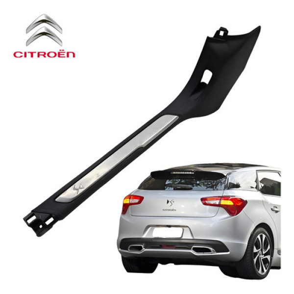 Soleira Porta Dianteira Esquerda Citroen Ds5 2013 A 2016 Preto