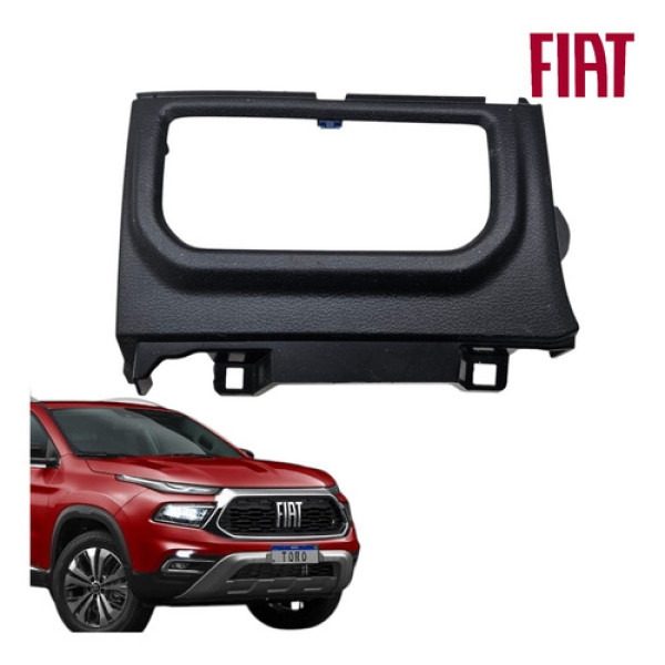 Moldura Acabamento Botão Farol Fiat Toro 2021 A 2023 Orig