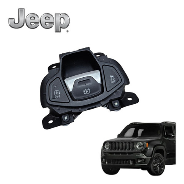 Botão Freio Mão Jeep Renegade Flex Automática 2016 A 2020