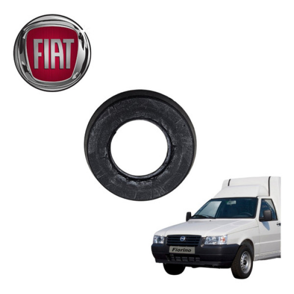 Moldura Manivela Fiat Fiorino Uno Elba 2004 A 2007 Original Preto