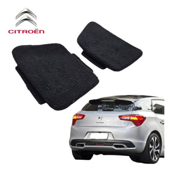 Par Tampa Lanterna Citroën Ds5 2013 A 2016 Original Preto Ambos Lados