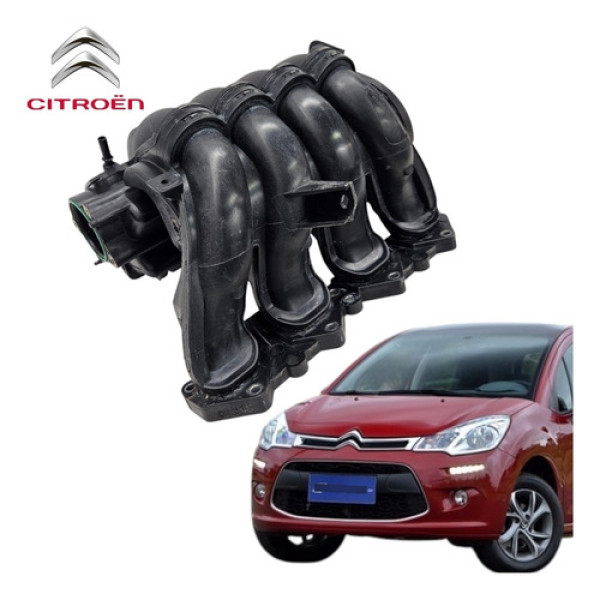 Coletor Admissão Citroen Peugeot C3 208 1.6 2013 A 2018 Orig