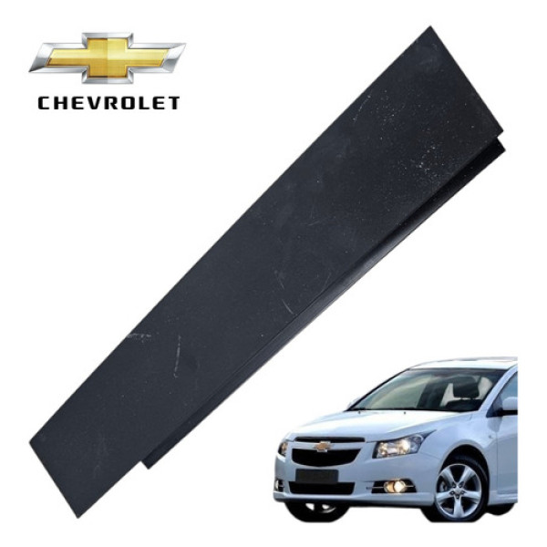 Friso Porta Traseira Esquerda Chevrolet Cruze 1.8 Lt 2013 - Preto