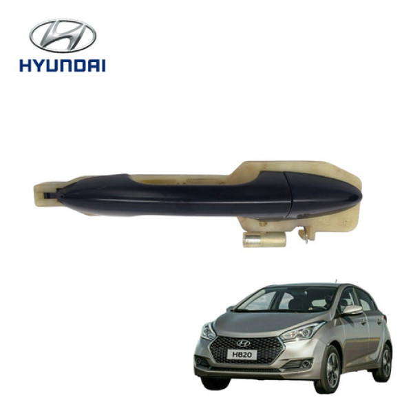 Maçaneta Traseira Direita Hyundai Hb20 2013 A 2015 Original