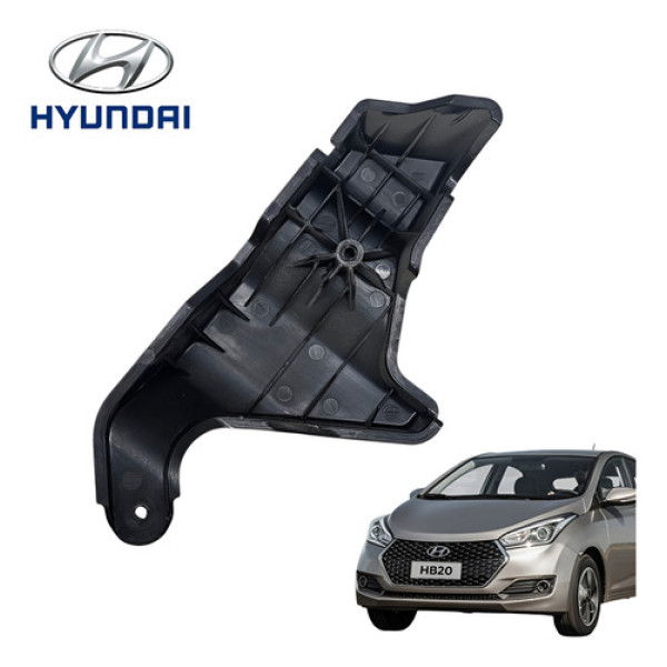 Capa Cobertura Trava Dianteira Esquerda Hyundai Hb20 2019 Preto