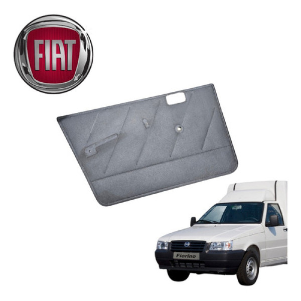 Forro Porta Dianteira Direita Fiat Fiorino 1997 A 2012 Orig Preto