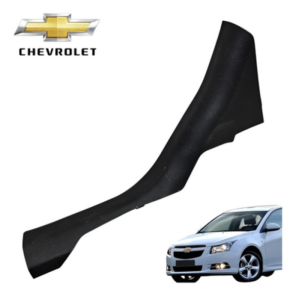 Soleira Porta Traseira Esquerda Chevrolet Cruze 1.8 Lt 2013 Preto