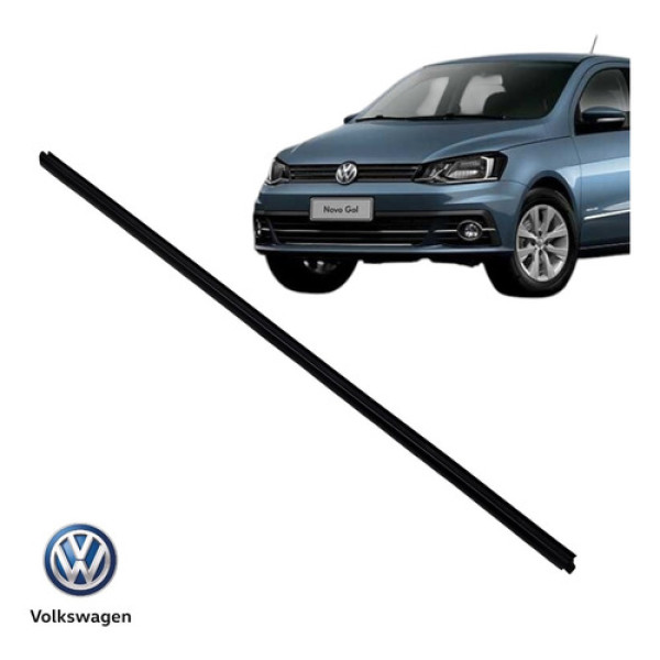 Pestana Interna Traseira Esquerda Vw Gol G7 G8 2017 A 2023 Preto