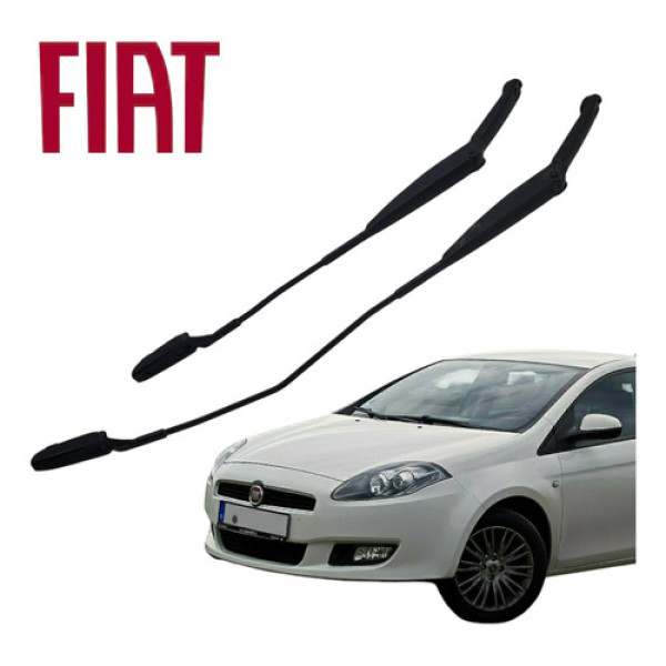 Par Braço Limpador Dianteiro Fiat Bravo 1.4 Tjet 2014 A 2016