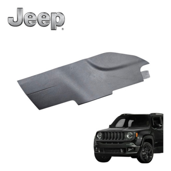 Acabamento Esquerdo Console Jeep Renegade Flex 2016 A 2020 Preto