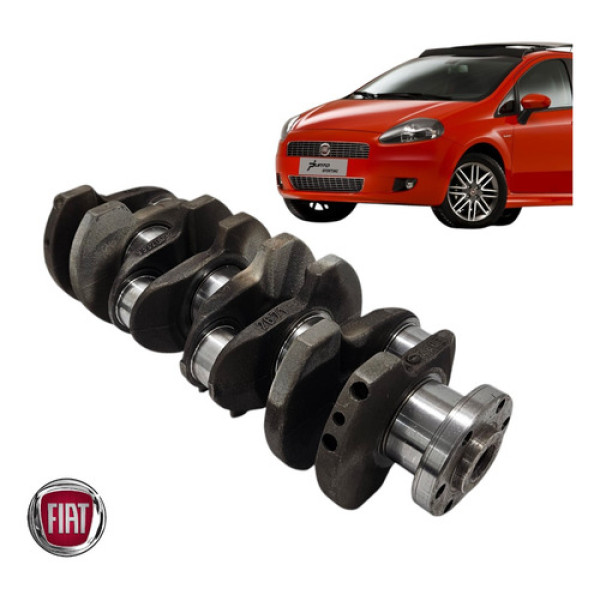 Virabrequim 0,25 Fiat Punto Stilo 1.8 Gm Cobalt 2009 A 2012