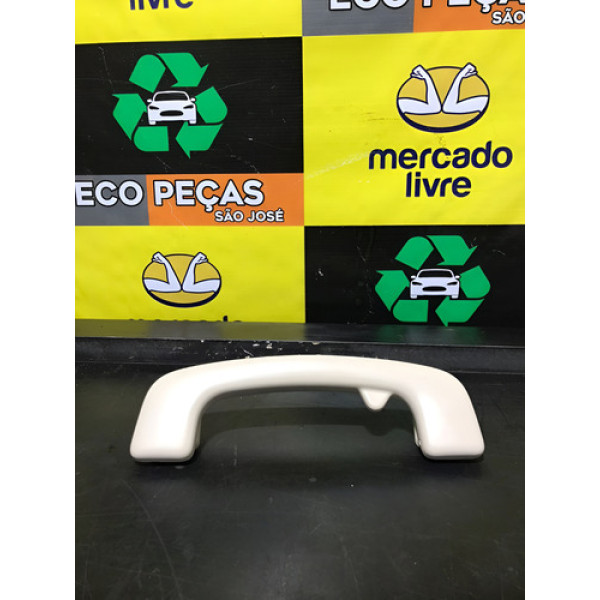 Puxadora Alça Teto Pqp Com Cabide Citroen C4 2013 Original Branco