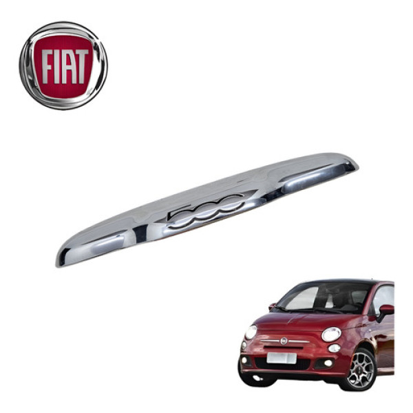 Friso Cromado Tampa Traseira Fiat 500 1.4 Sport Air 2012