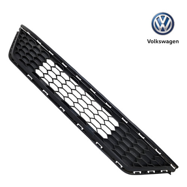 Grade Inferior Parachoque Dianteiro Vw Saveiro G7 2017 2022 Preto Ambos Lados