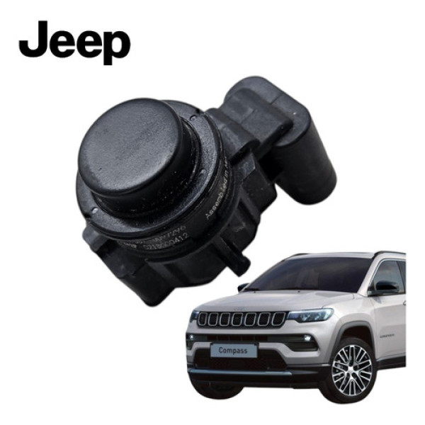 Sensor Estacionamento Dianteiro Jeep Compass T270 2022 2025 Preto
