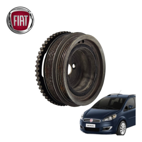 Polia Virabrequim Fiat Ideia Attractive 1.4 2012 Original 